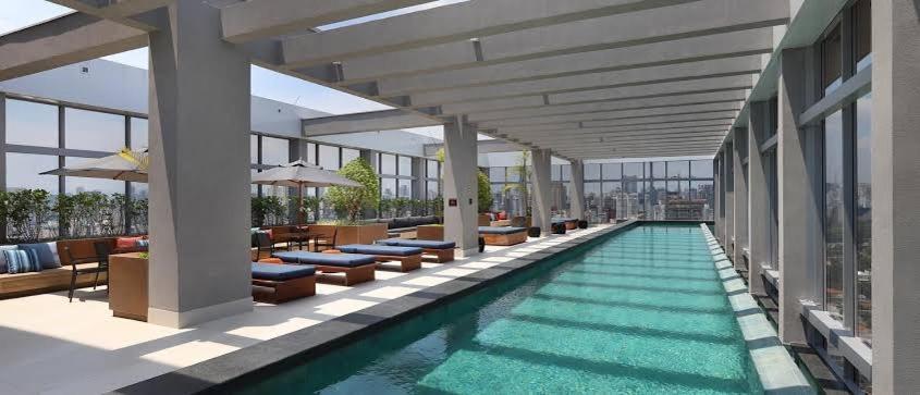Wide Apto 1 Dormitorio, Moderno, Localizacao Fantastica, Piscina Panoramica, Estacionamento Apartment Sao Paulo
